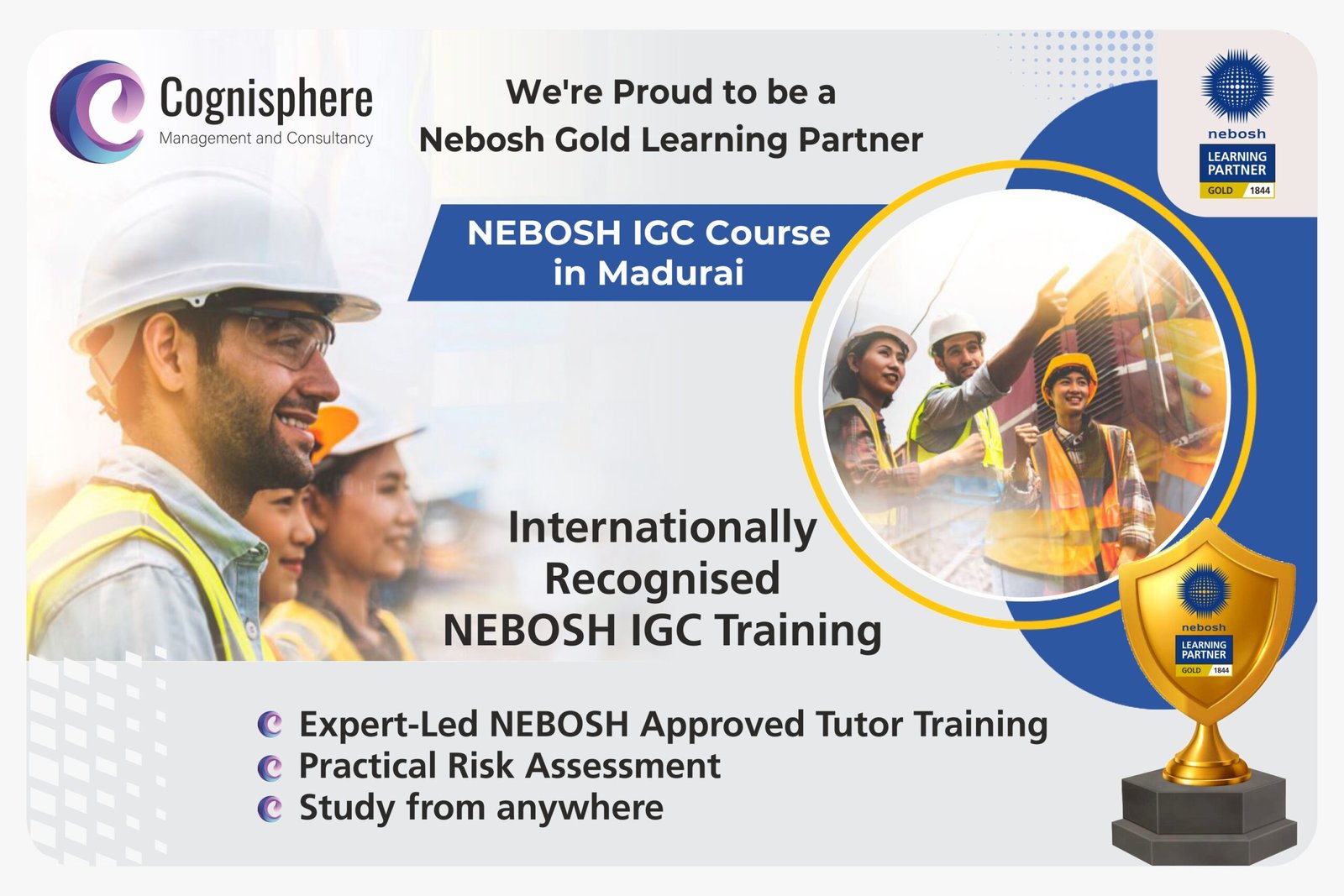 Nebosh Gold Learning Partner in Madurai