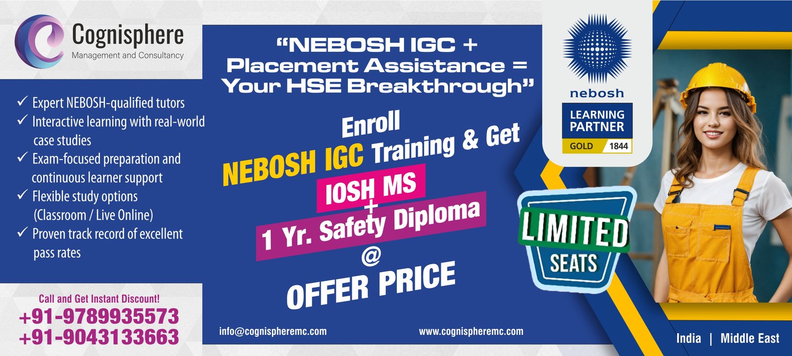 Nebosh IGC Course Offer