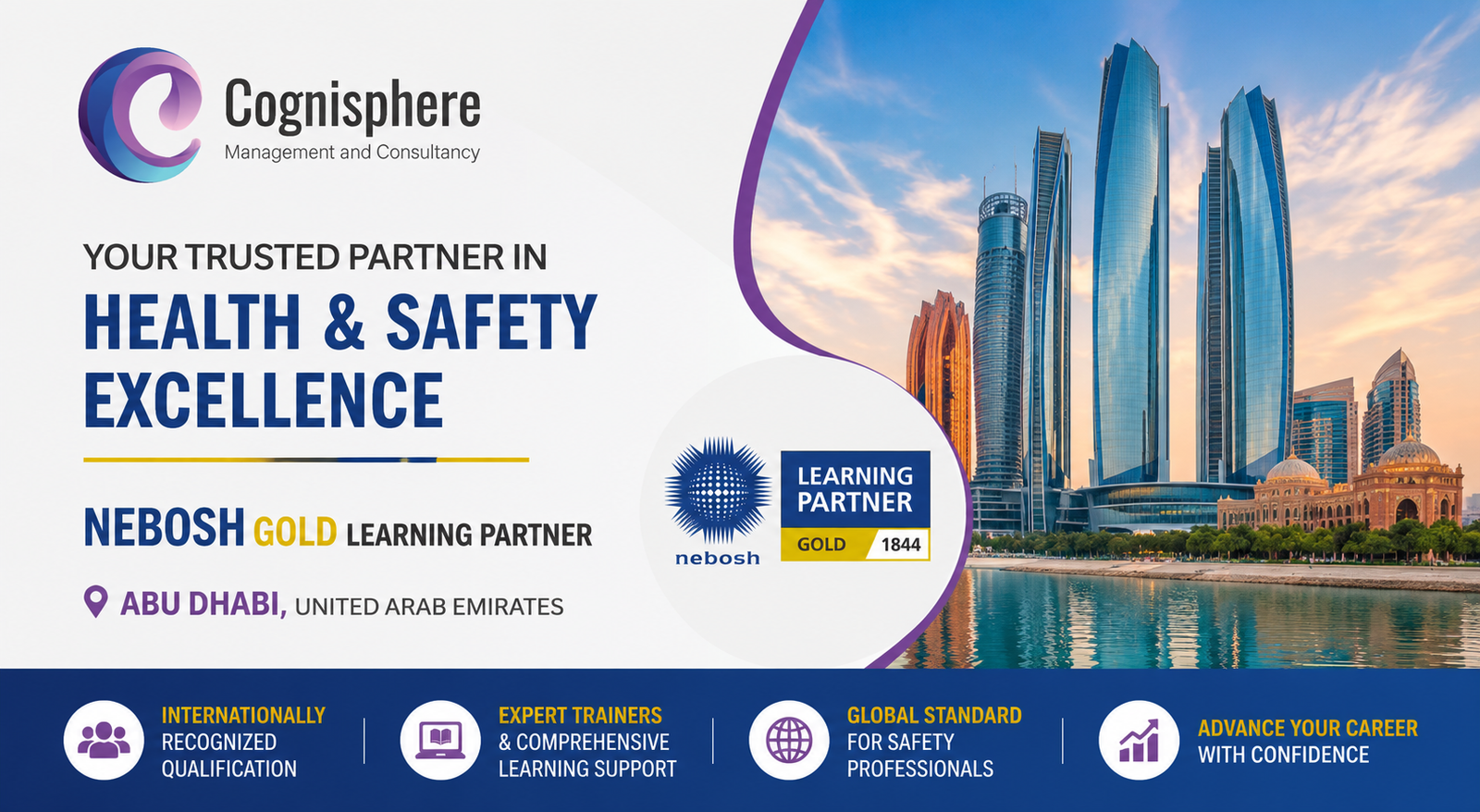 NEBOSH Gold Learning Partner in Abu Dhabi