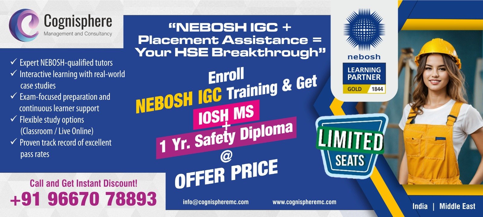 NEBOSH IGC Combo Offer