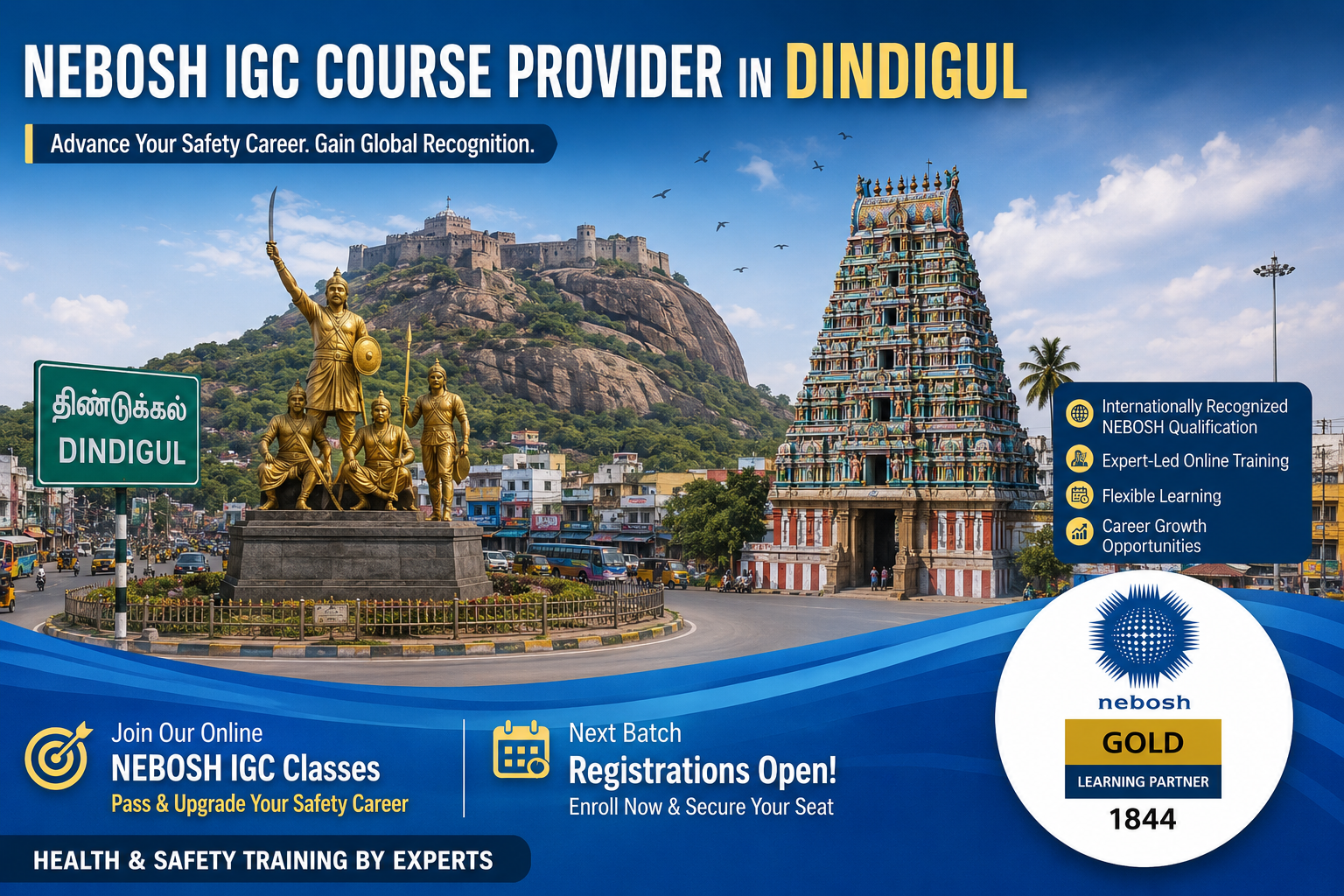 NEBOSH Gold Learning Partner in Dindigul