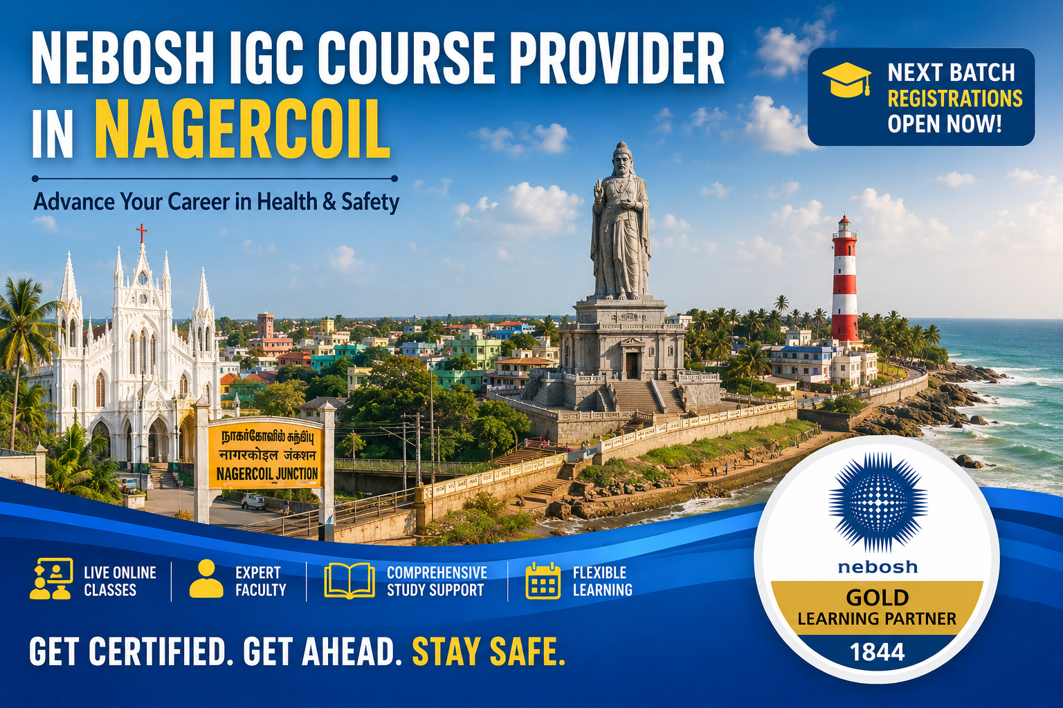 NEBOSH Gold Learning Partner in Nagercoil