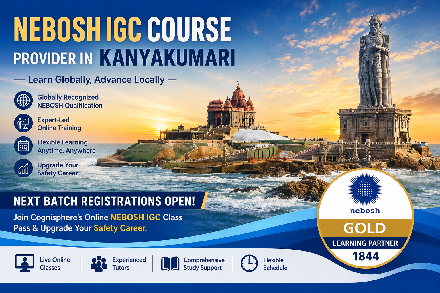 Nebosh Gold Learning Partner in Kanyakumari