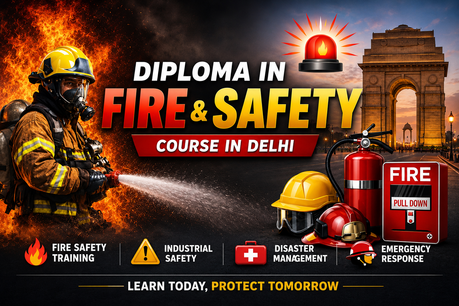 Diploma in Fire and Safety institute in Delhi