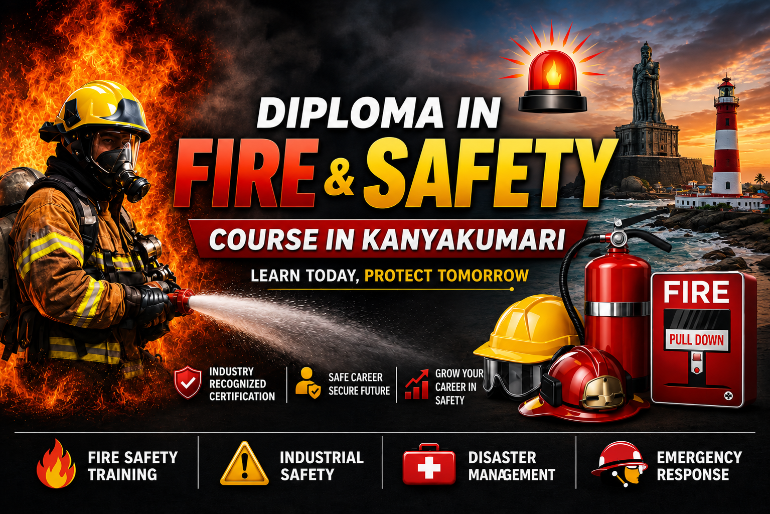 Diploma in Fire and Safety institute in Kanyakumari