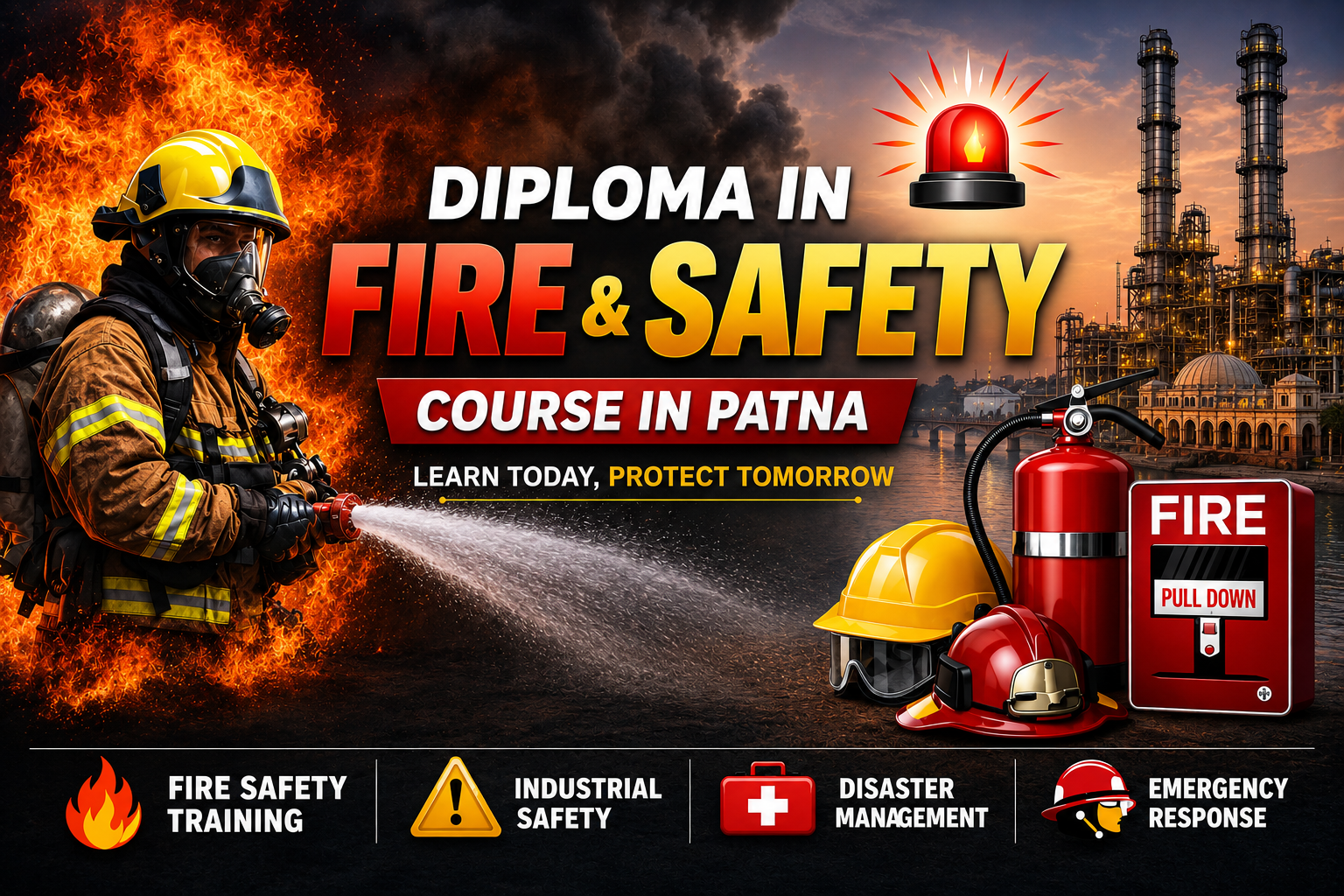 Diploma in Fire and Safety institute in Patna