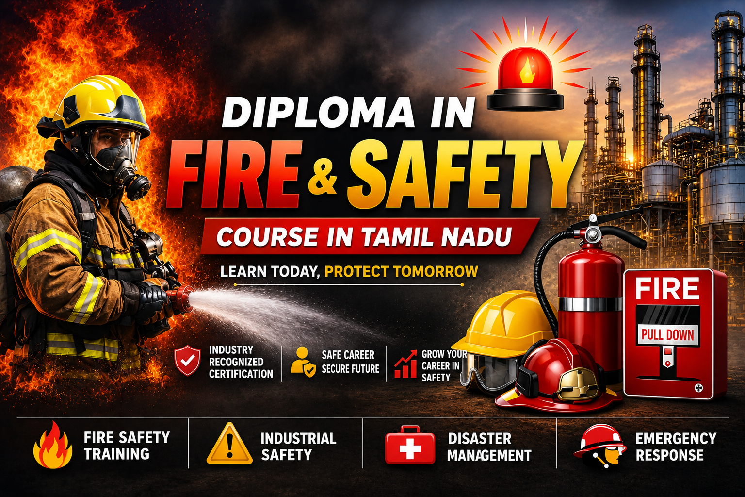 Diploma in Fire and Safety institute in Tamilnadu