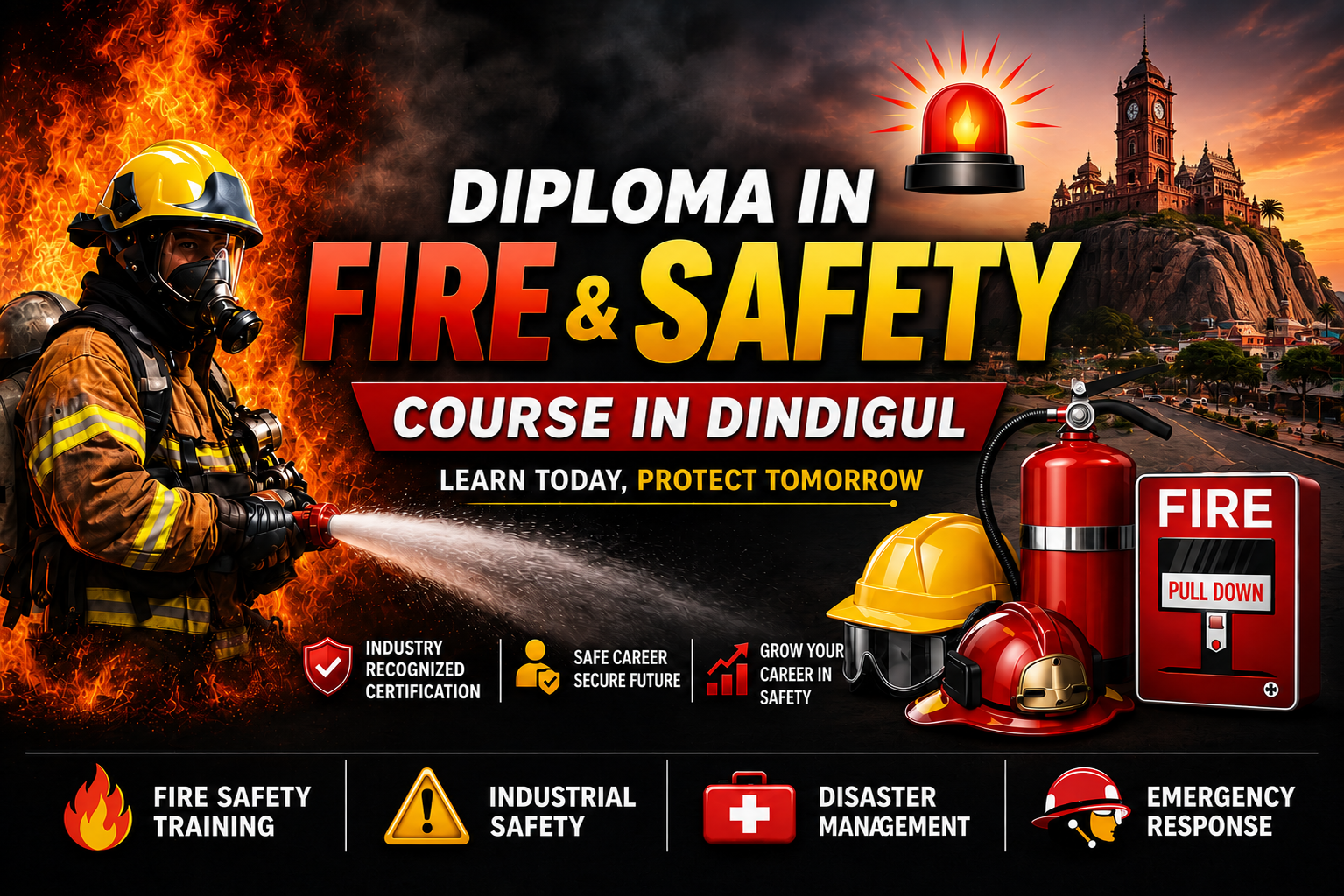 Diploma in Fire and Safety Institute in Dindigul