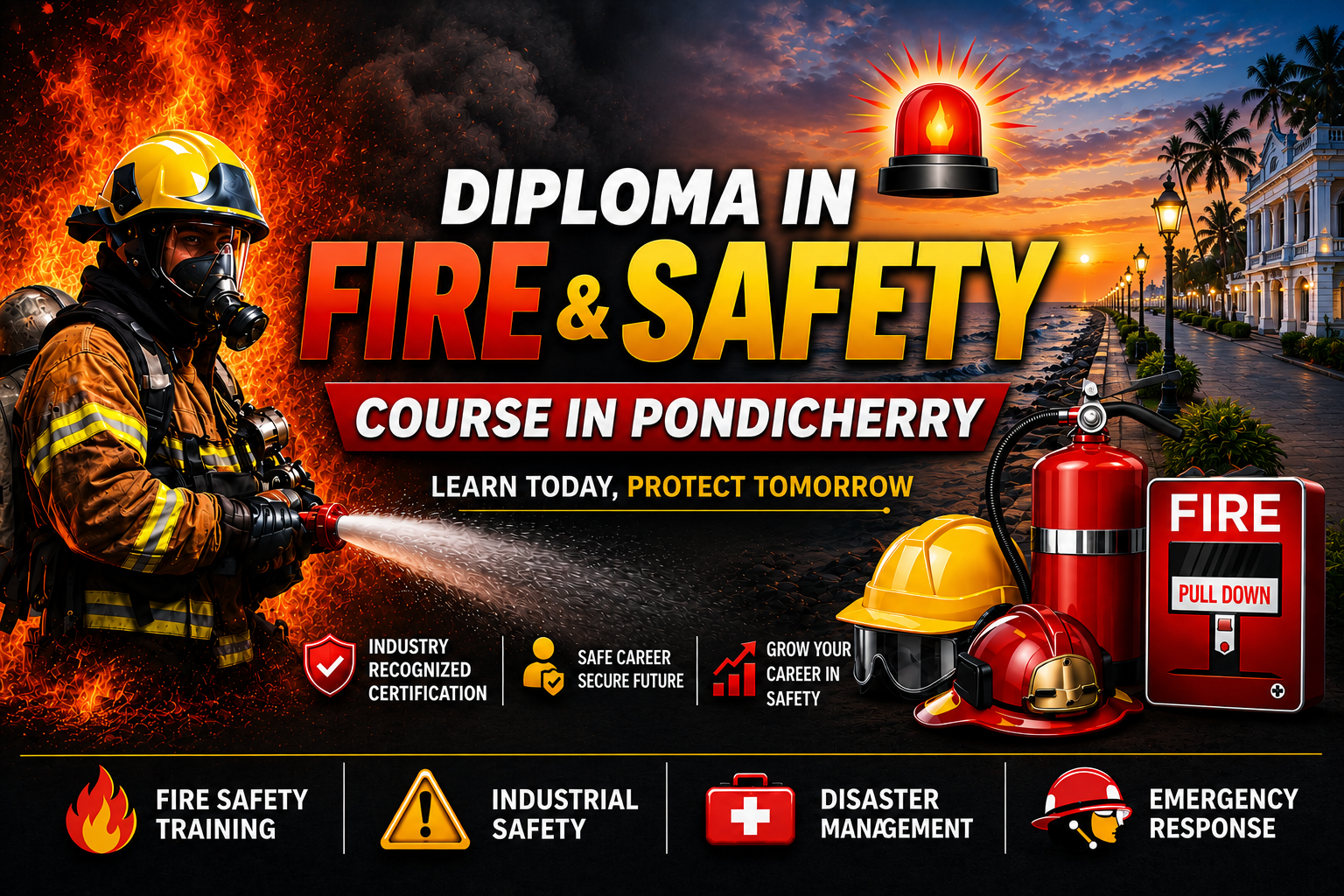 Diploma in Fire and Safety Institute in Pondicherry