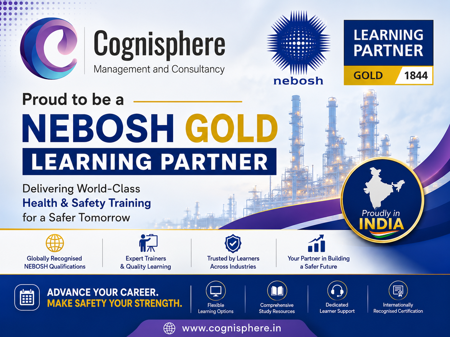 NEBOSH Gold Learning Partner in India
