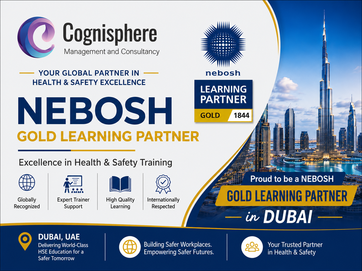 Nebosh Gold Learning Partner in Dubai