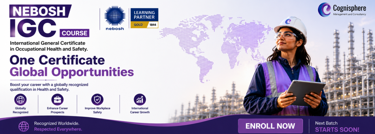 NEBOSH IGC Certification Banner Image