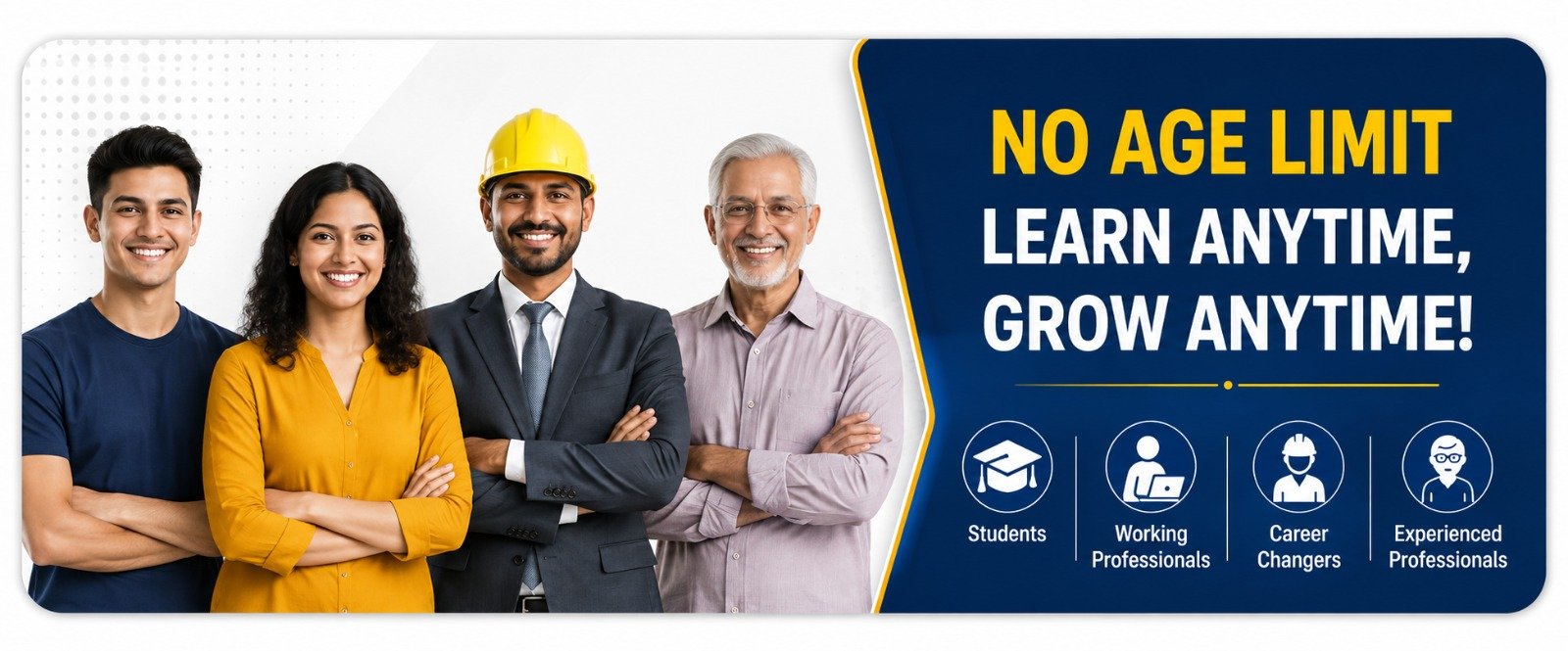 No Age Limit Banner