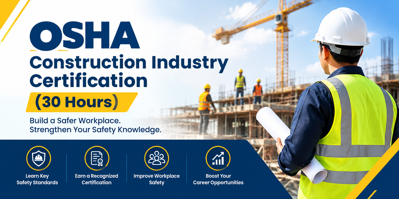 OSHA Construction Industry Certification (30 Hours) Banner Image